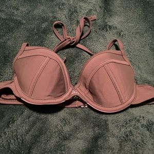 Dark green bathing suit top